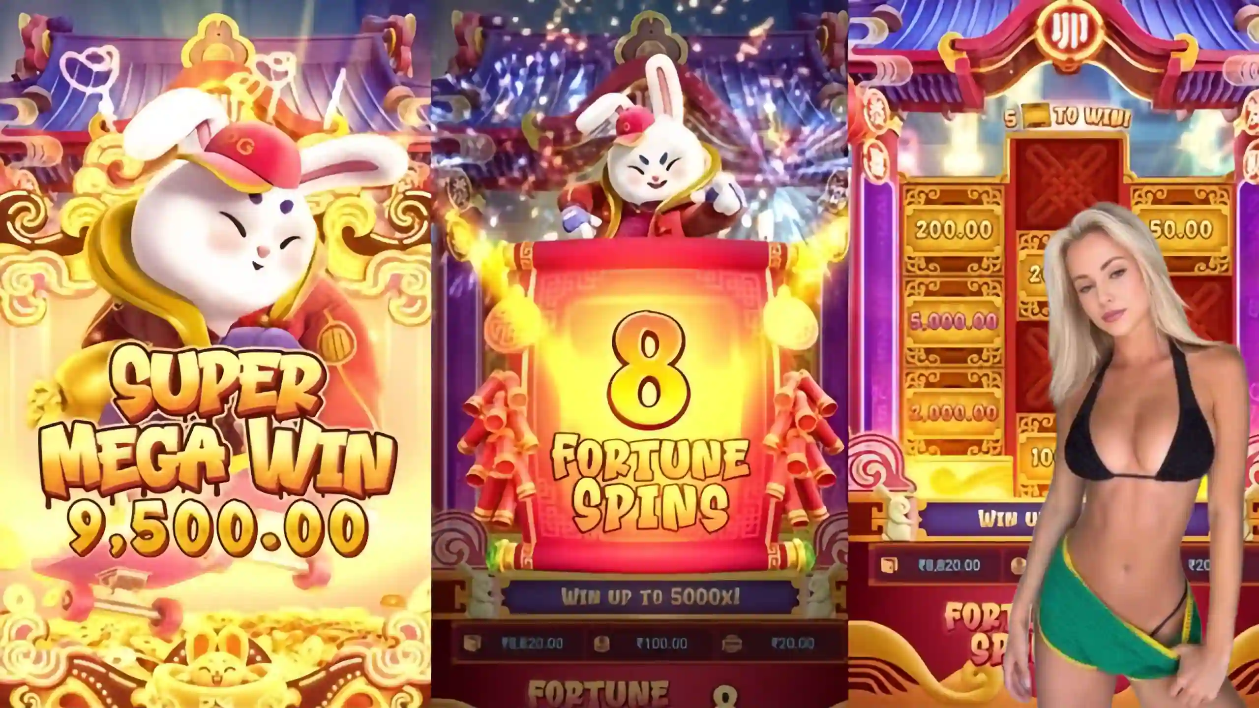 Wild Expansivo Fortune Rabbit 79x - Coelho Dourado que Expande